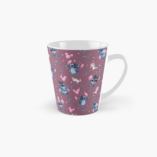 Watercolor Cute Stitch Alien Tall Mug