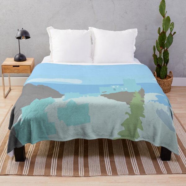 Item preview, Skyrim Winterhold Landscape Vector Artwork designed and sold by Tamriel's Wanderer.