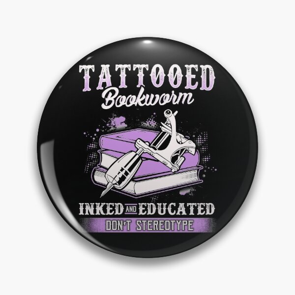 Item preview, Tattooed Bookworm designed and sold by KsuAnn.