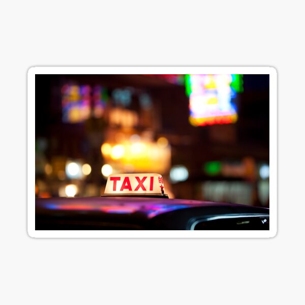 Hong Kong Taxi Sticker