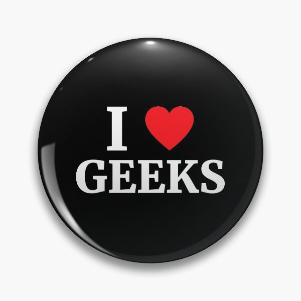 Item preview, I Love Geeks Heart  designed and sold by Vanover Designs.
