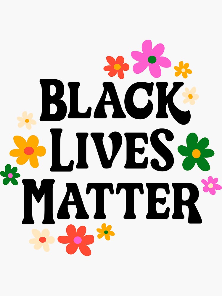 Thumbnail 3 of 3, Sticker, Black Lives Matter designed and sold by jessicawustudio.