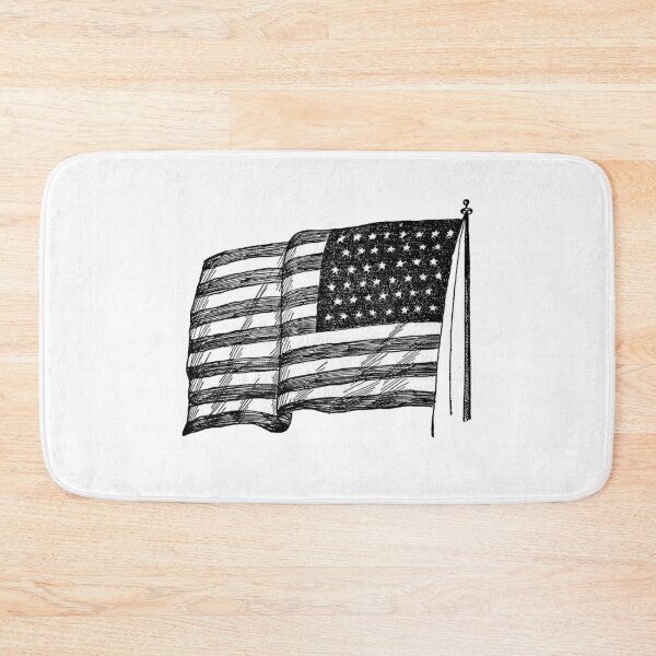 Item preview, American flag waving designed and sold by upopot.