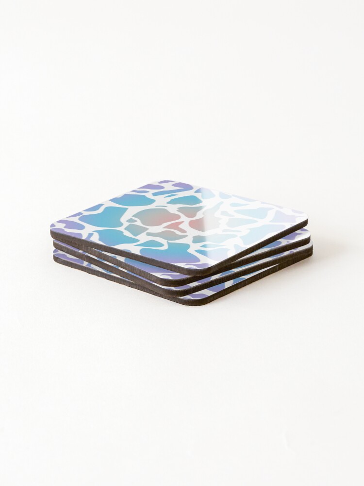 Thumbnail 4 of 5, Coasters (Set of 4), Blue Stone Pattern Abstract Design designed and sold by vineeth.