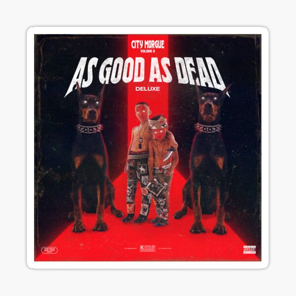 As good as city merch Sticker