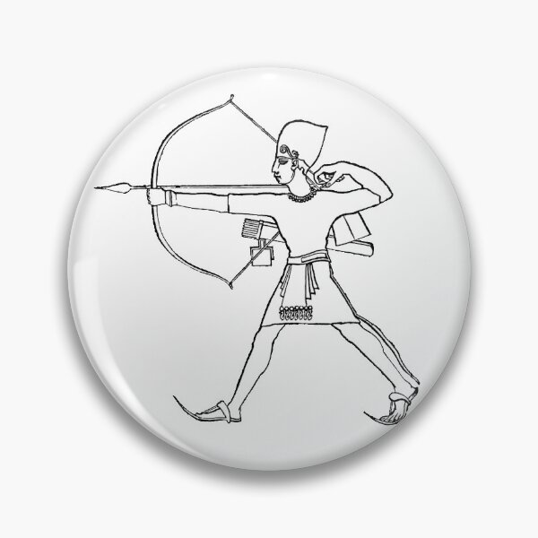 Item preview, Egyptian archer designed and sold by upopot.