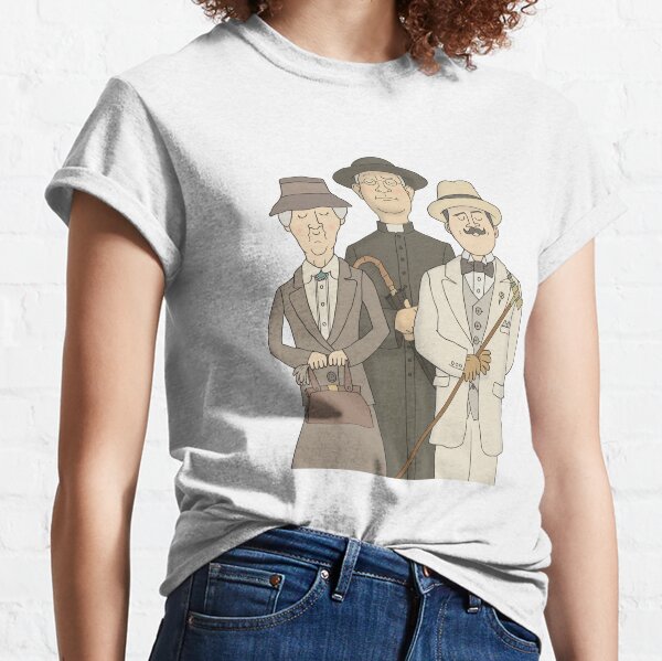 Poirot, Marple and Father Brown Classic T-Shirt