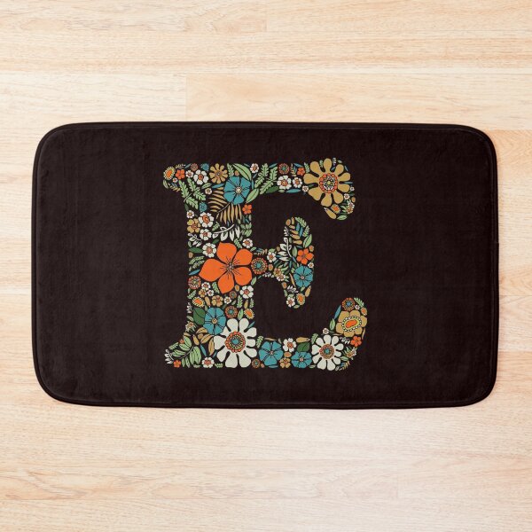 Item preview, Hippie Floral Letter E designed and sold by zeljkica.