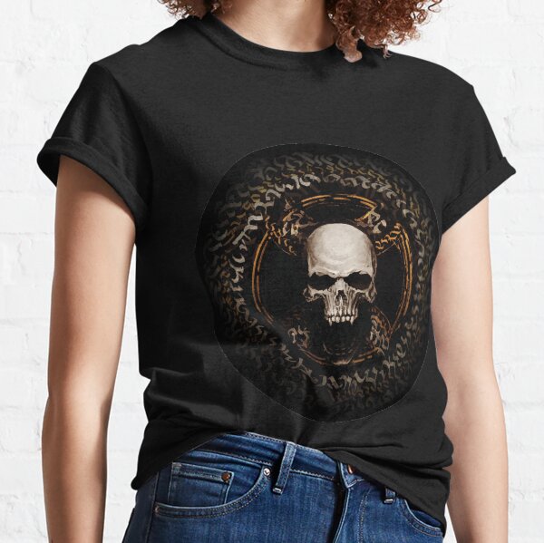Skull Calligraffitti Classic T-Shirt