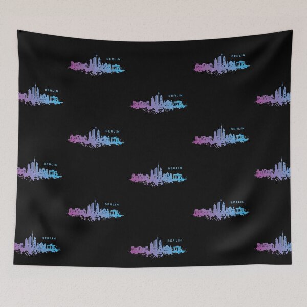 Item preview, Berlin City Skyline designed and sold by DavinciStore21.
