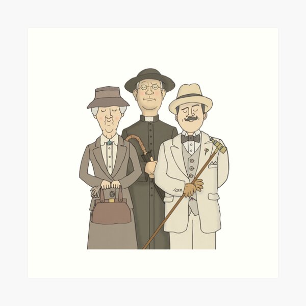 Poirot Kunstdruck