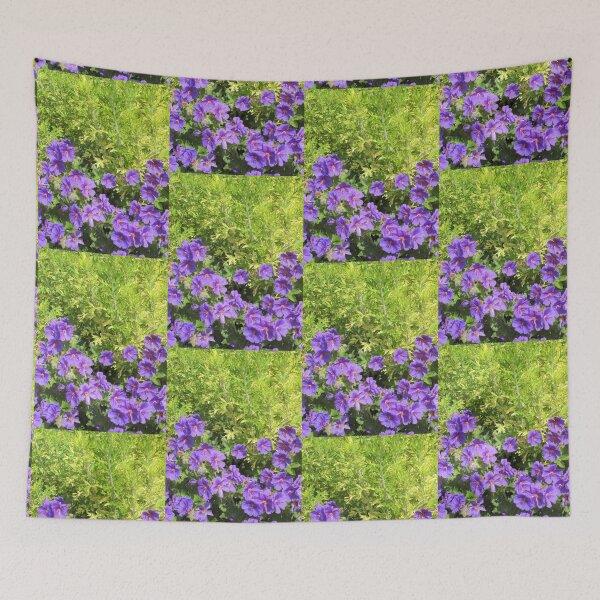 Item preview, Stunning Blue Geranium to the fore designed and sold by GoNatureDesigns.