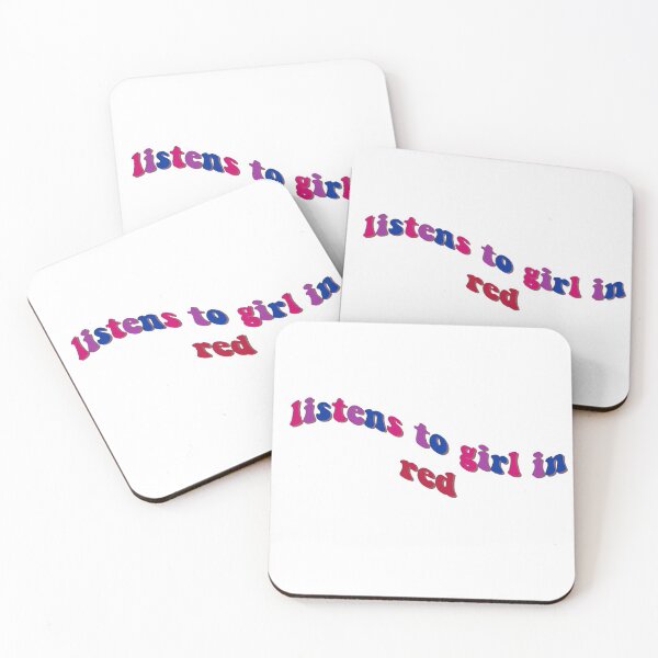 Item preview, LISTENS TO GIRL IN RED - PRIDE  designed and sold by swordfishlexie.