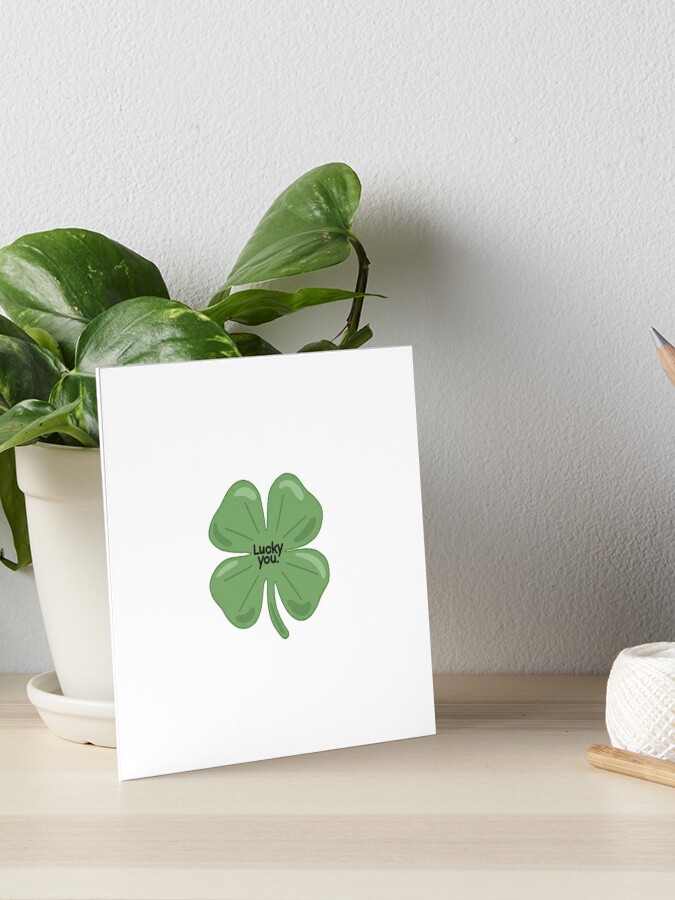 Good Luck Four Leaf Clover – Whistlefish Art Licensing