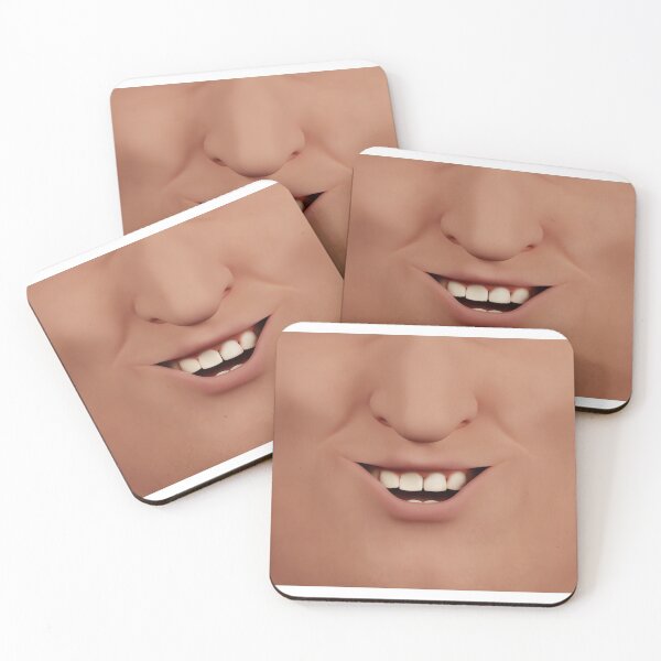 Item preview, funny friendly smile designed and sold by DottedYeti.