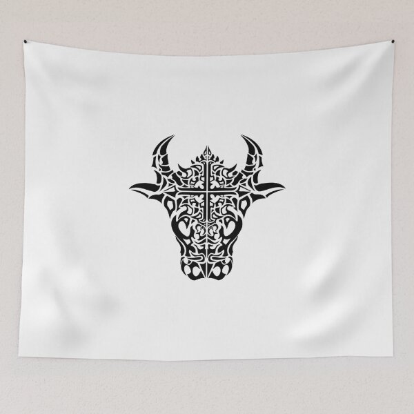 Item preview, Bull Tattoo designed and sold by Cretalyst.