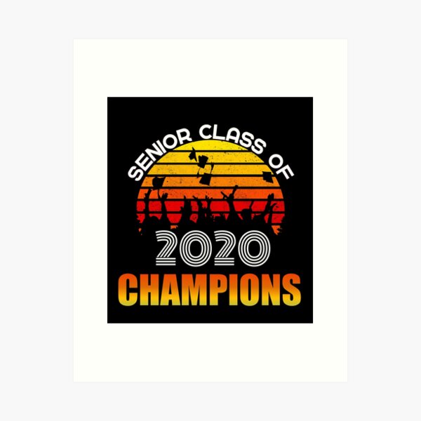 Item preview, Senior class of 2020 champions designed and sold by TopDesignArt.