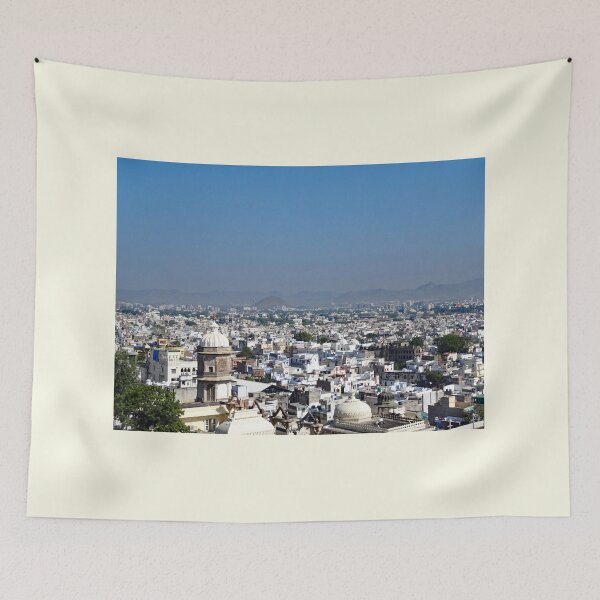 Item preview, Veiw over the rooftops of Udaipur, Rajasthan, India designed and sold by cuisinecat2.