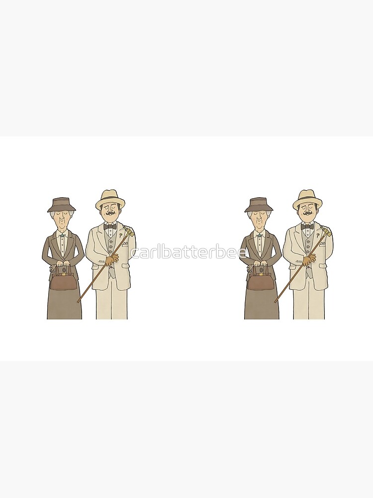 Marple and Poirot by carlbatterbee
