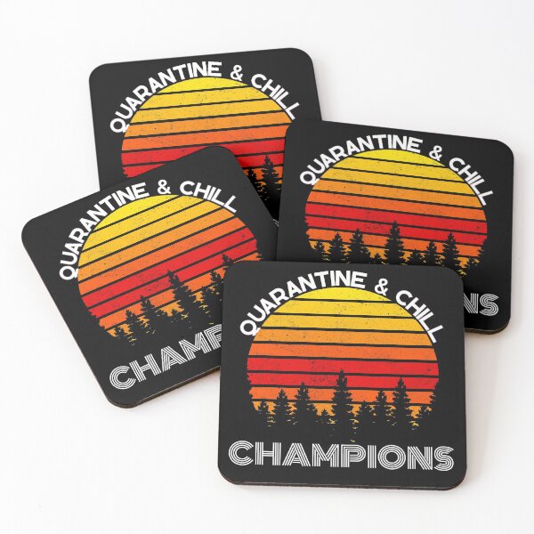 Item preview, quarantine and chill champions designed and sold by TopDesignArt.