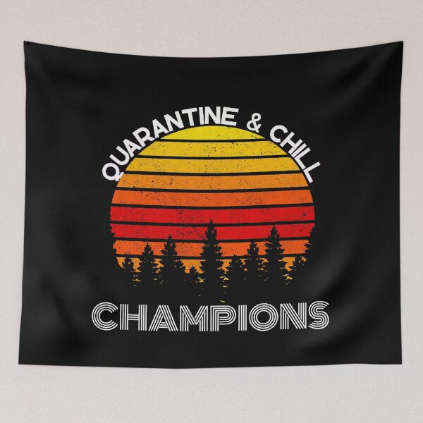 Item preview, quarantine and chill champions designed and sold by TopDesignArt.