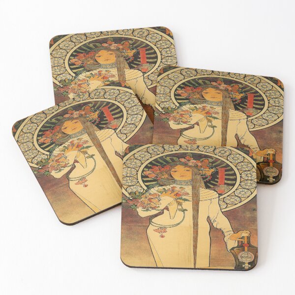 Item preview, La Trappistine Vintage Art Nouveau designed and sold by Slydell1.