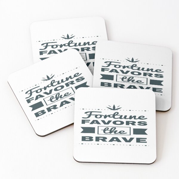 Item preview, fortune favors the brave designed and sold by don-tarik.