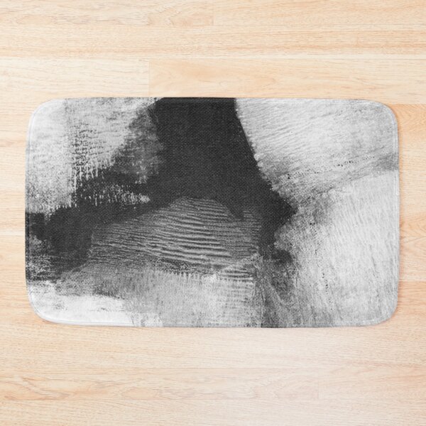 Item preview, Contemporary Black and White Abstract Painting - Delve 6 designed and sold by Janine Aykens.