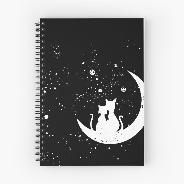 Item preview, Cute Cats & Moon. designed and sold by DavinciStore21.