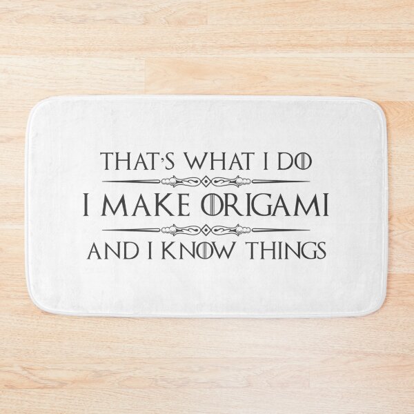 Item preview, Origami Paper Gifts - I Make Origami & I Know Things Funny Gift Ideas for Origami Paper Art Lovers & Makers designed and sold by merkraht.