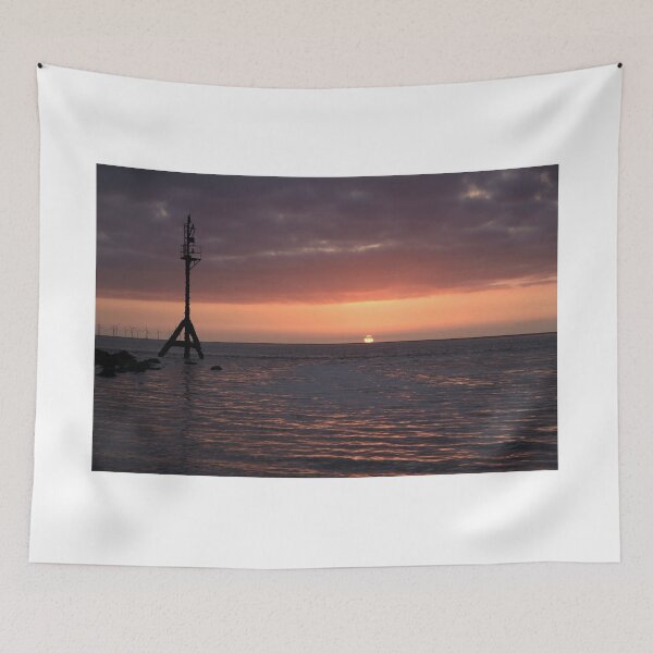 Item preview, Sunset Evening Over Wirral, Shoreline.       Location.  New Brighton,Wirral,Merseyside. England. designed and sold by ALEXANDER  STEPHEN PEMBERTON.
