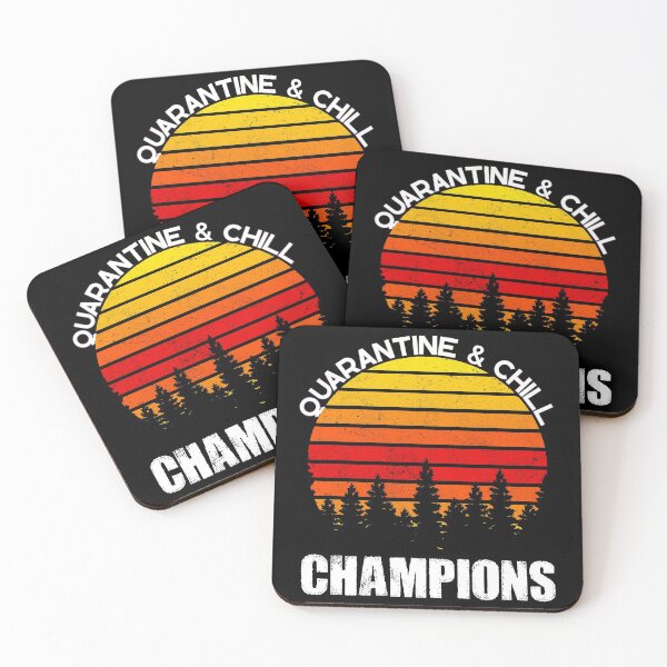Item preview, quarantine and chill champions designed and sold by TopDesignArt.
