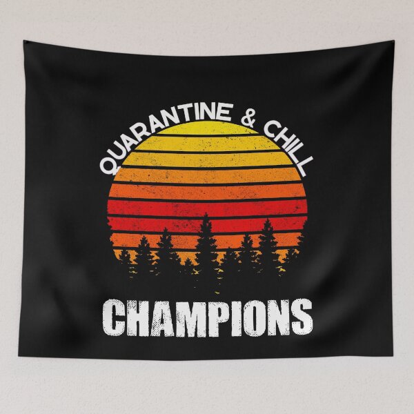 Item preview, quarantine and chill champions designed and sold by TopDesignArt.