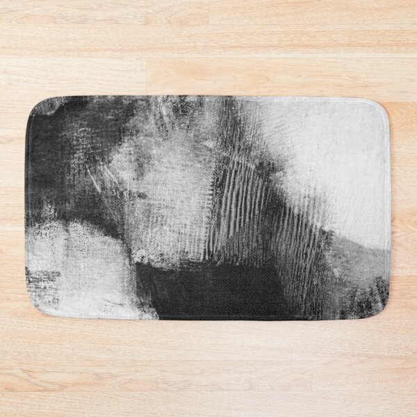 Item preview, Contemporary Black and White Abstract Painting - Delve 3 designed and sold by Janine Aykens.