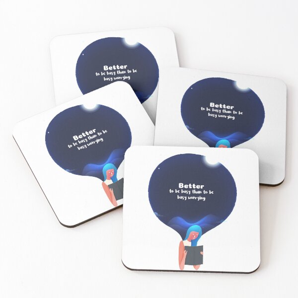 Item preview, Better To Be Busy Than To Be Busy Worrying designed and sold by unikologo.