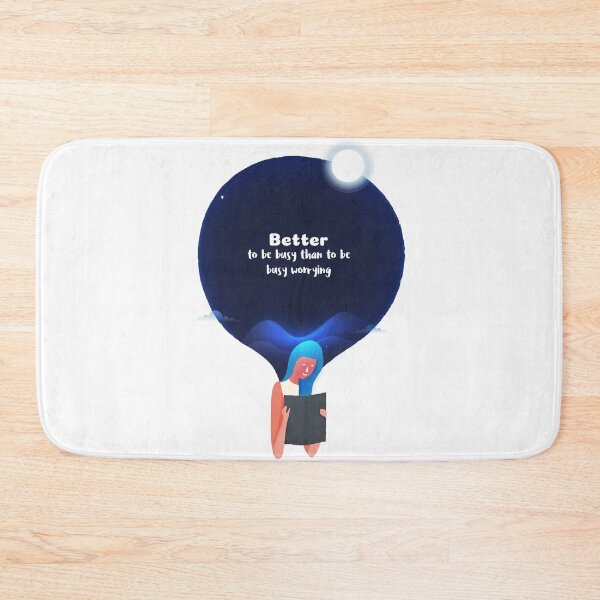 Item preview, Better To Be Busy Than To Be Busy Worrying designed and sold by unikologo.