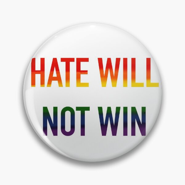 Artikelvorschau, Hass wird nicht gewinnen - Regenbogen entworfen und verkauft von maddierohman.
