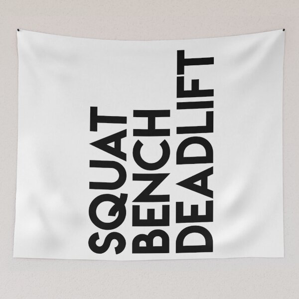 Item preview, Squat Bench Deadlift Vertical Powerlifting/Weightlifting designed and sold by liftingbros.