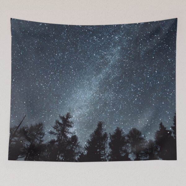 Item preview, Milky Way in the Woods | Nature and Landscape Photography designed and sold by martacors.