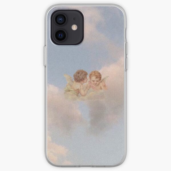 Renaissance angels in sky Cherubs Cupid iPhone Soft Case