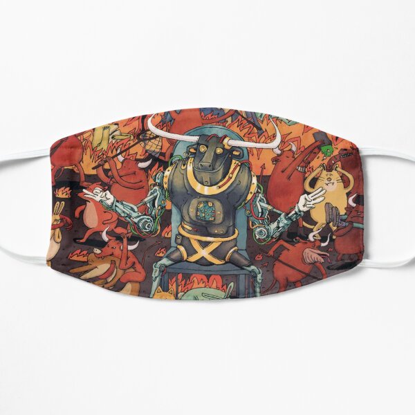 Dance Gavin Dance sphinxx afterburner Flat Mask