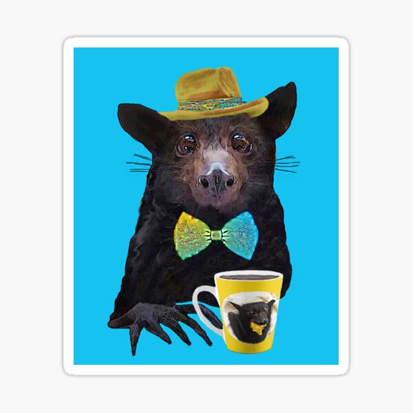 Batzilla - Batson's Tea Time Sticker