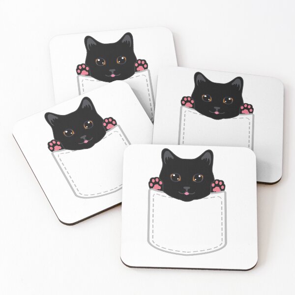 Item preview, Cute kitten peeks out of his pocket playfully designed and sold by MariBg.