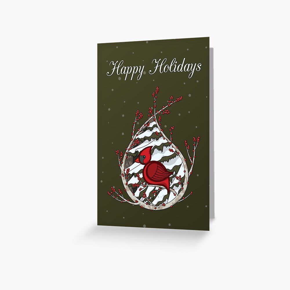 Alexander the Cardinal Greeting Card Greeting Card