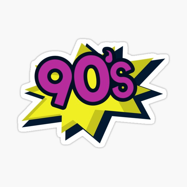 I Love 90s sticker - DECALS by finlandman, Community