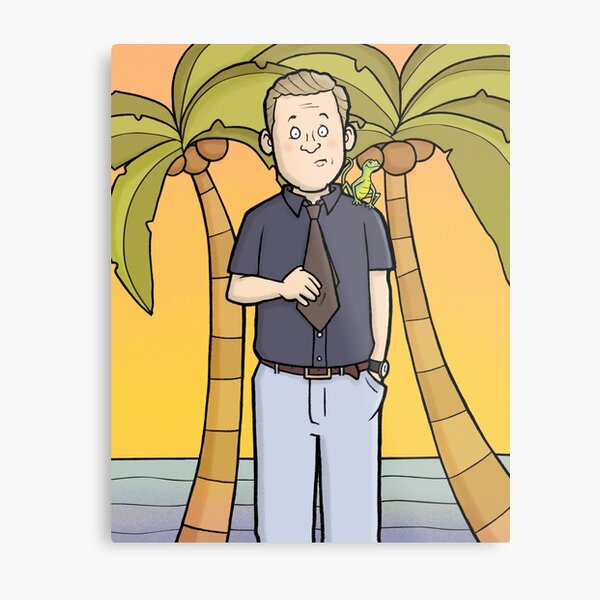 Jack Mooney - Death in Paradise Metal Print