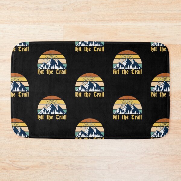 Item preview, Hit the Trail, estilo retro Vintage Running camping Gráfico designed and sold by Akmloza.