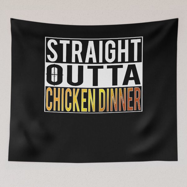 Item preview, Straight Outta Chicken Dinner Gamers Apparel designed and sold by INKANDCHILL.