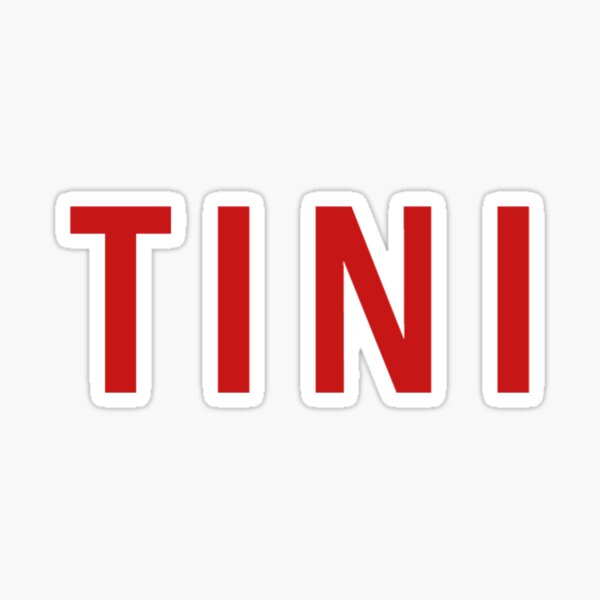 TINI TINI TINI Pegatina