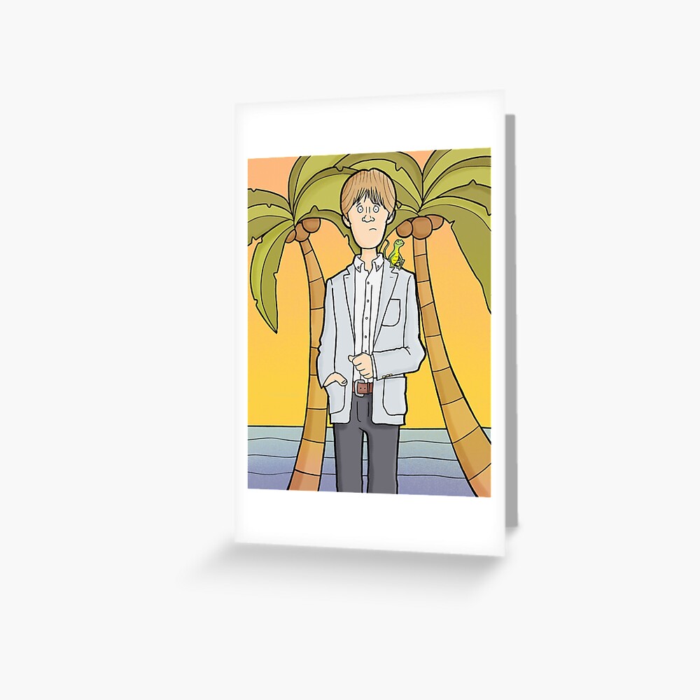 &ldquo;Humphrey Goodman - Death in Paradise&rdquo; Greeting Card for Sale by